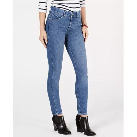 Tommy Hilfiger Jeans Womens Size 12 Tummy Control Panel Bedford Skinny Stretch - Picture 2 of 13